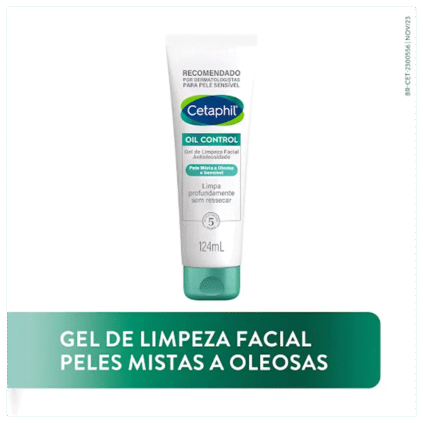 Cetaphil Oil Control - Gel de Limpeza Facial 124ml - Imagem 3