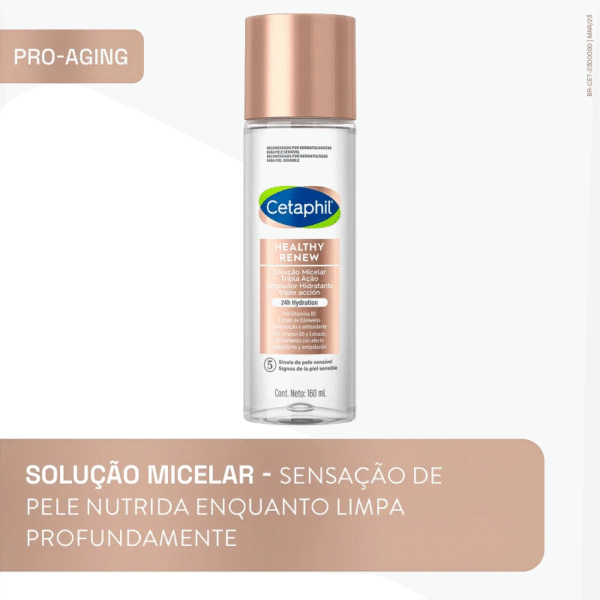 Cetaphil Healthy Renew Tripla Ação - Solução Micelar Hidratante 160ml - Imagem 2