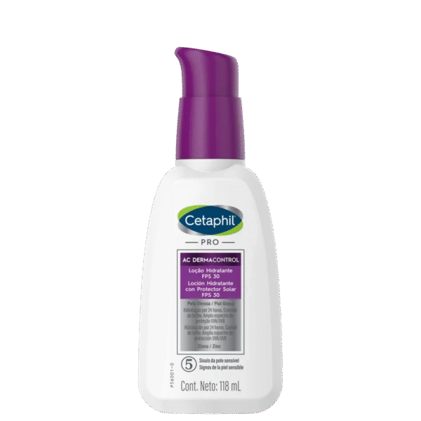 Cetaphil Pro AC Dermocontrol Pele Oleosa - Loção Hidratante Facial 118ml