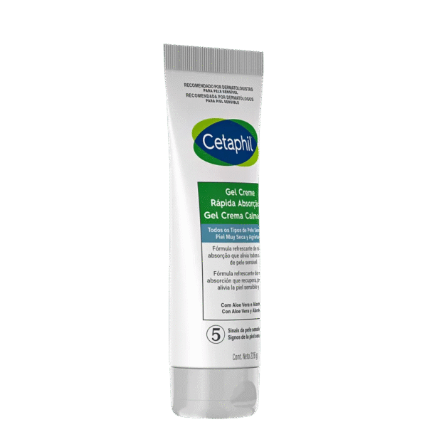 Cetaphil com Aloe Vera Rápida Absorção - Gel Creme Hidratante Corporal 226g - Imagem 3