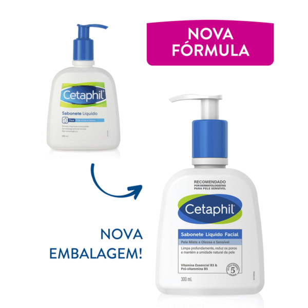 Cetaphil Sabonete Líquido 300ml - Imagem 2