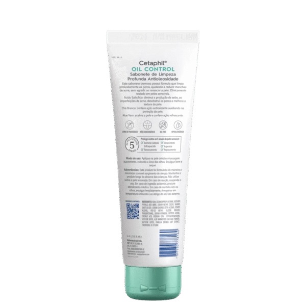Cetaphil Oil Control - Sabonete Facial 250ml - Imagem 2