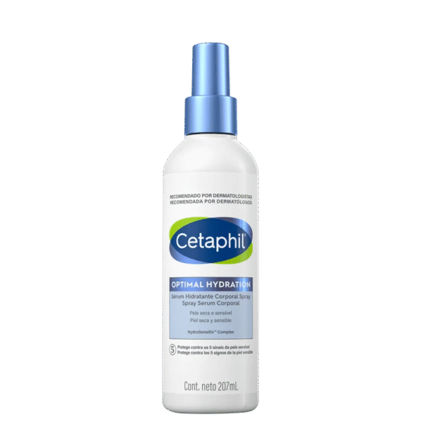Cetaphil Optimal Hydration com Ácido Hialurônico - Sérum Hidratante Corporal Spray 207ml