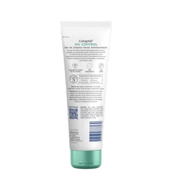 Cetaphil Oil Control - Gel de Limpeza Facial 124ml - Imagem 2
