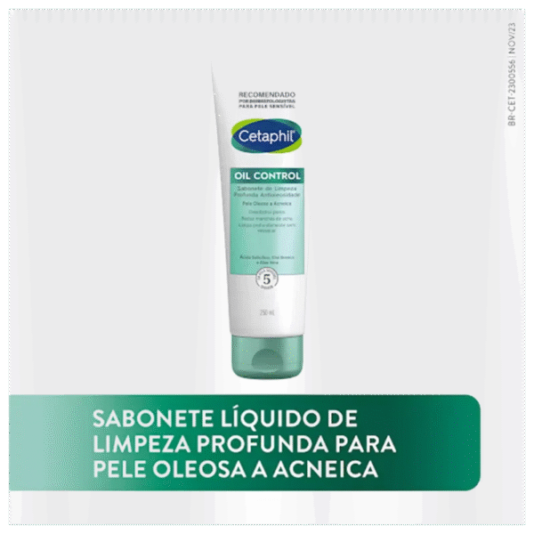Cetaphil Oil Control - Sabonete Facial 124ml - Imagem 3