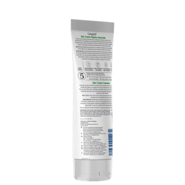 Cetaphil com Aloe Vera Rápida Absorção - Gel Creme Hidratante Corporal 226g - Imagem 2