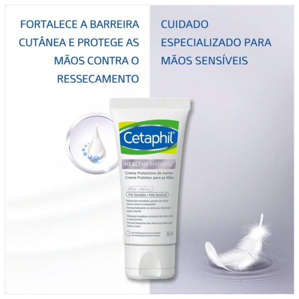 Cetaphil Healthy Hygiene - Creme Hidratante para as Mãos 50ml - Imagem 5